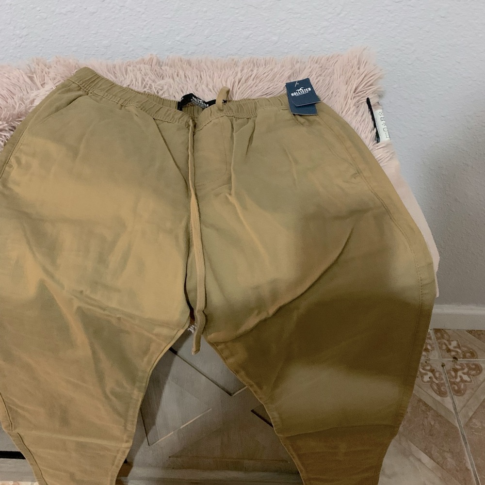 Khaki /Navy Joggers